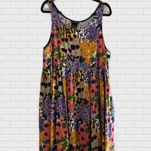 Nooworks Linen Naomi Dress NWOT People I've Loved Floral Medium
